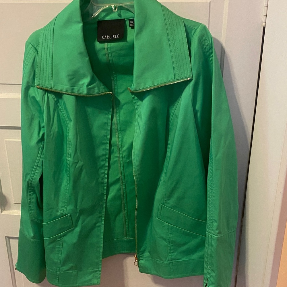 Carlisle Women's Vibrant Green Utility Jacket